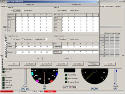 Torque reduction configuration